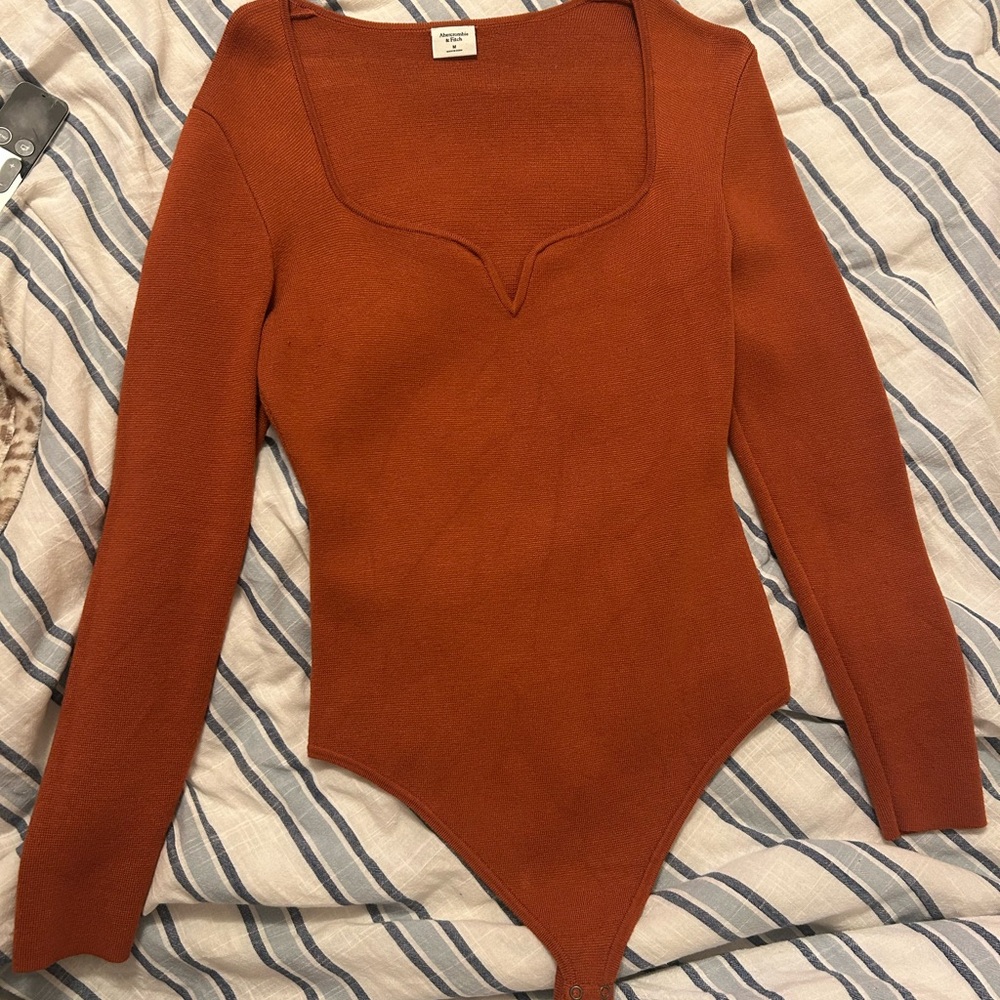Abercrombie Long Sleeve Bodysuit